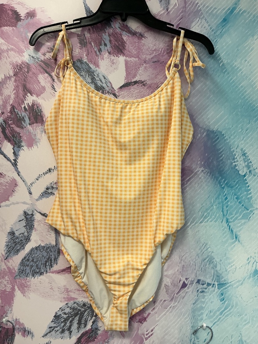 Women’s One Piece Yellow Bathing Suit